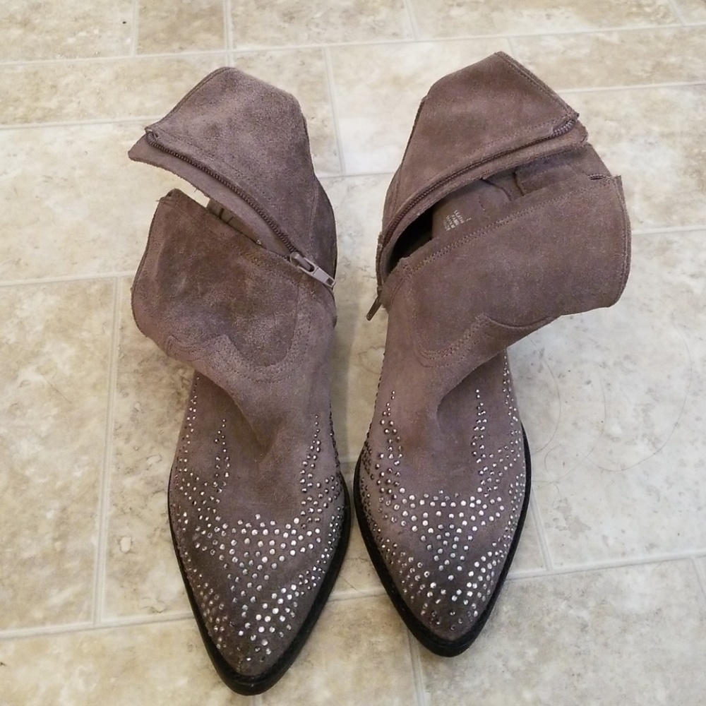 Reba suede, short boots